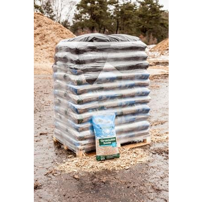 EO2 Premium-Pellets – ≈1’000 kg – Palette 66 × 15 kg – DINplus | Ramsauer Brennholz