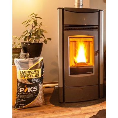 PIKS Premium-Pellets – ≈1’000 kg – Palette 66 × 15 kg – DINplus | Ramsauer Brennholz